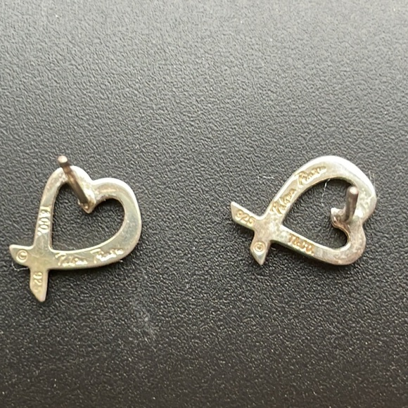 Tiffany Paloma Picasso earrings, sterling silver, Vintage - Picture 4 of 5